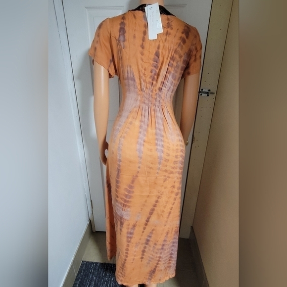 Soft Surroundings  NWT Sunset Bali Maxi Dress size small. - Picture 4 of 12